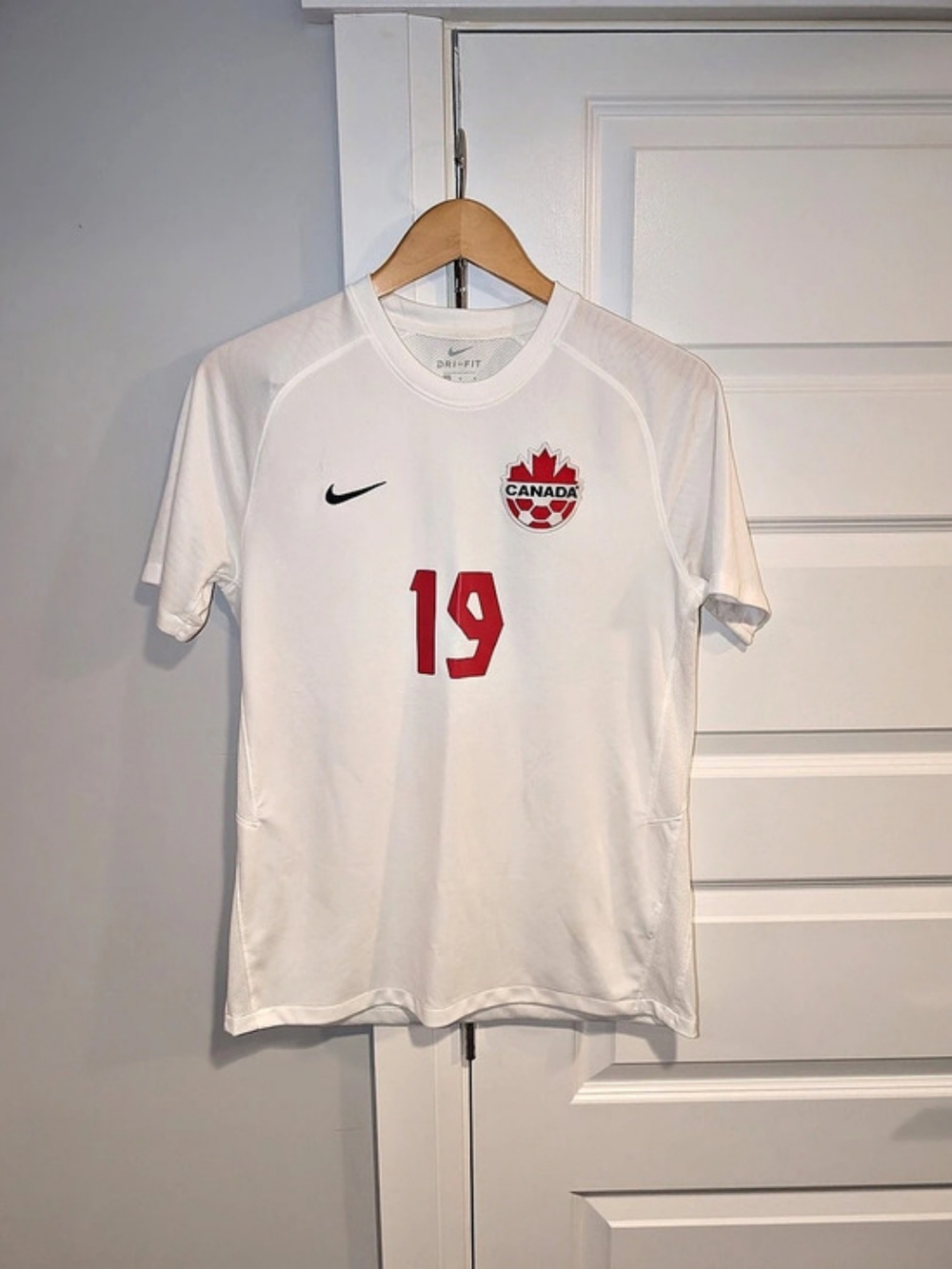 Nike Soccer Canada National Team Away/Third Replica Jersey - Alphonso Davies #19